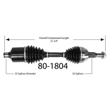 DRIVAXEL LH/TRPT,9705