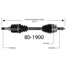 DRIVAXEL LHABS/STRAT,95-