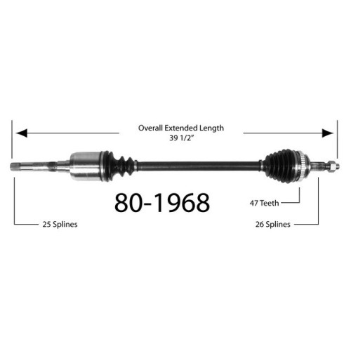DRIVAXEL RH/LEBAR,8790