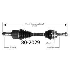 DRIVAXEL FRTLH/PTCR,0106