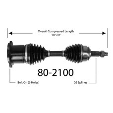 DRIVAXEL 4WDL+R/DAK,8790 DRIVAXEL 4WDL+R/DAK,8790
