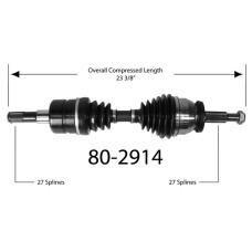 DRIVAXEL FRTLH/EXPL,9501