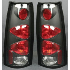 BAKLAMPSSET BLK/C,8898